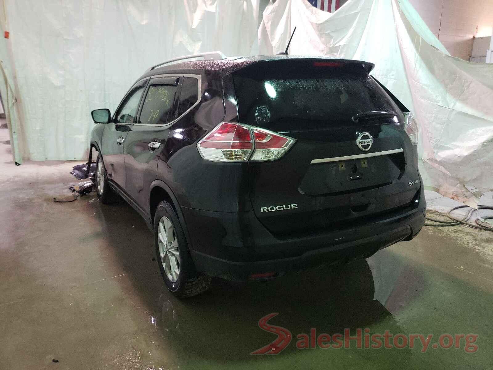 KNMAT2MV3GP630402 2016 NISSAN ROGUE