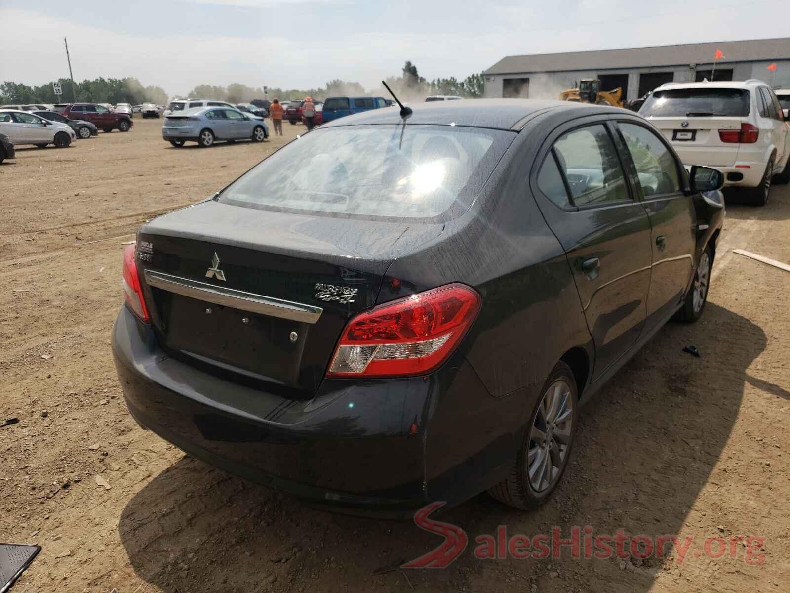 ML32F3FJ4KHF07485 2019 MITSUBISHI MIRAGE