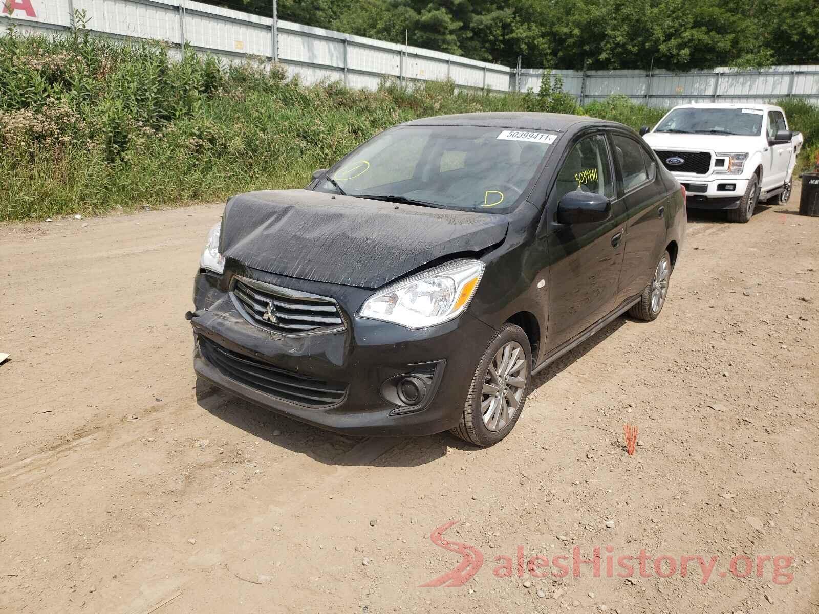 ML32F3FJ4KHF07485 2019 MITSUBISHI MIRAGE