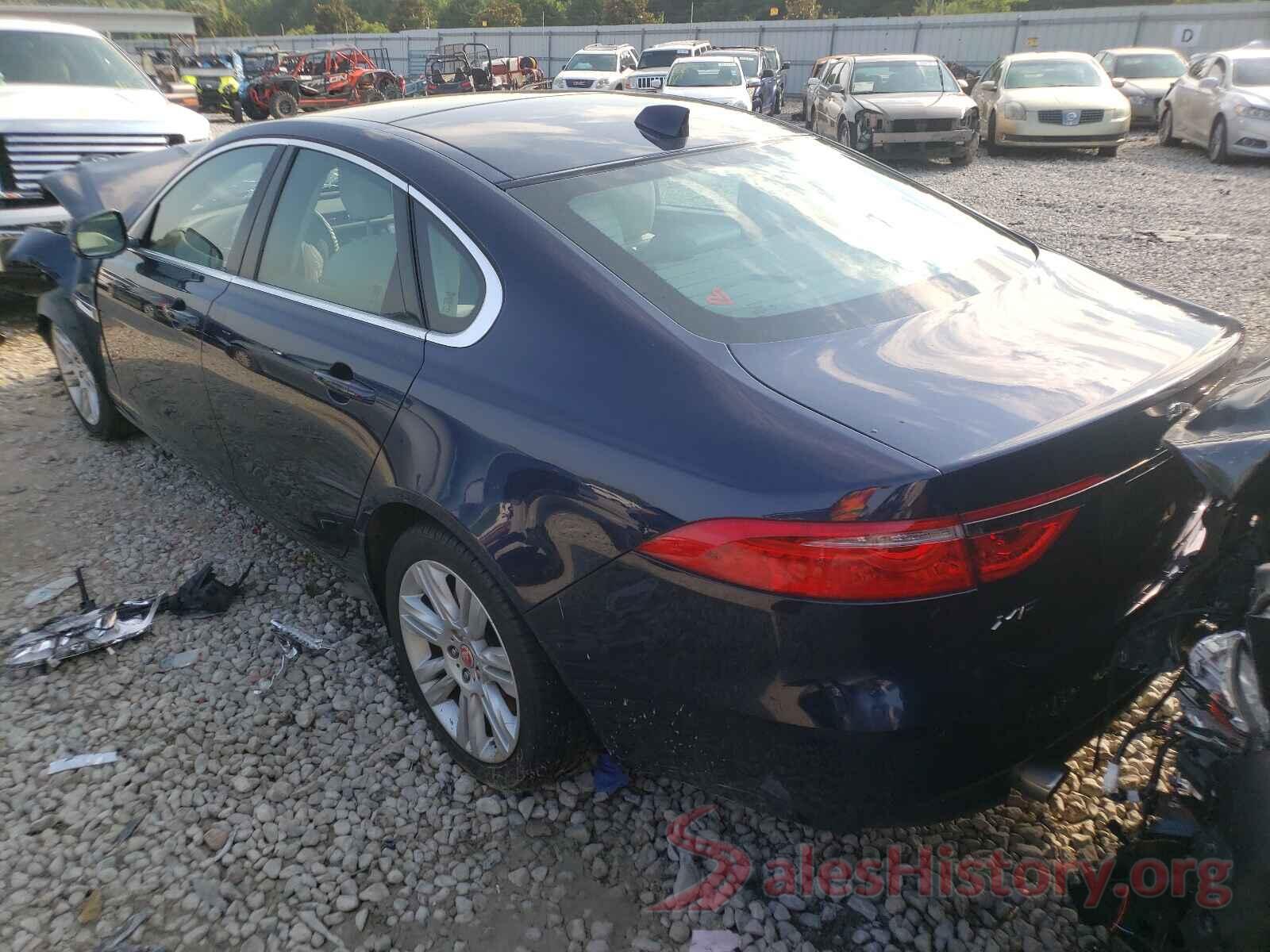 SAJBD4BV0HCY29580 2017 JAGUAR XF