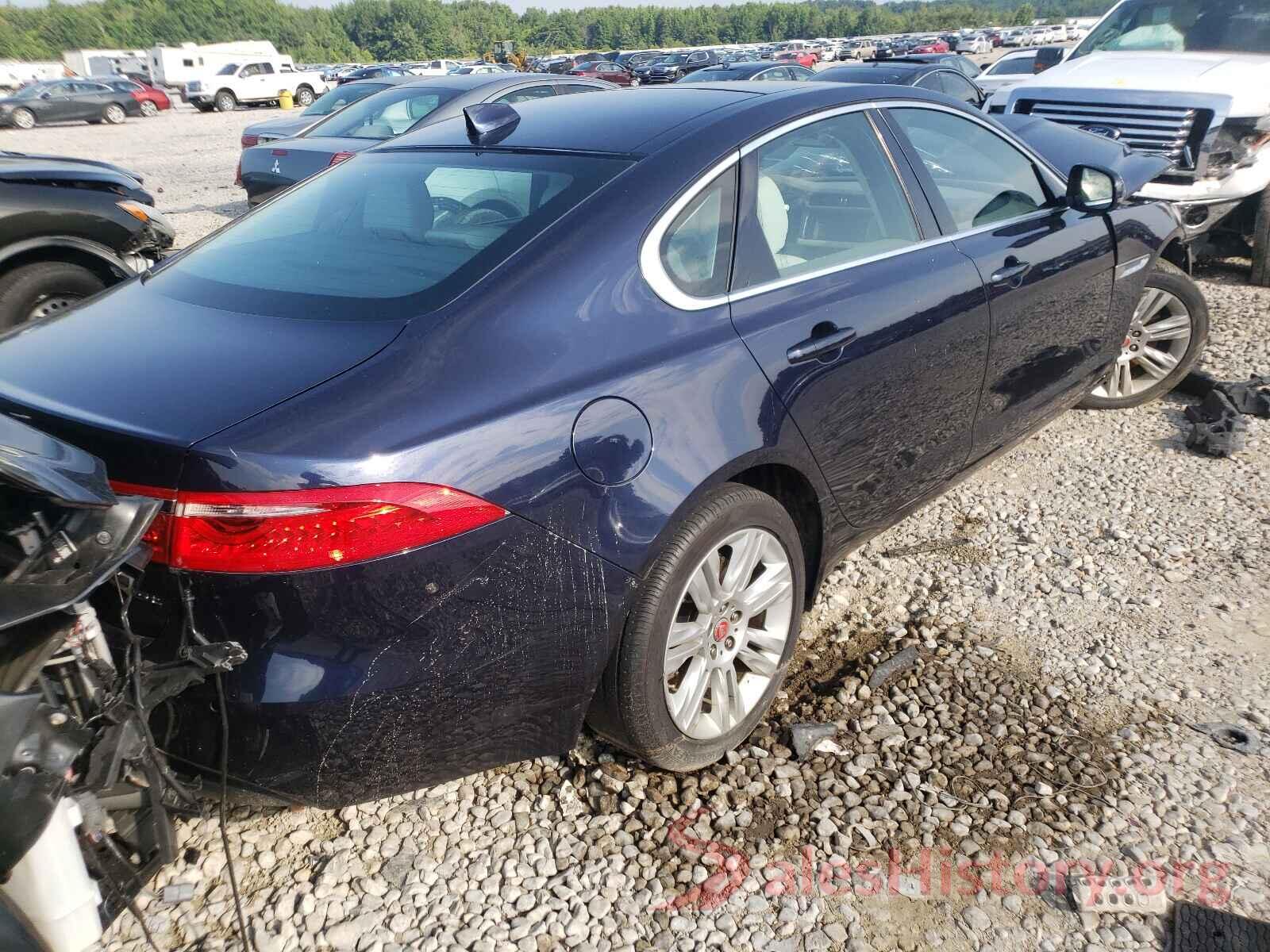 SAJBD4BV0HCY29580 2017 JAGUAR XF