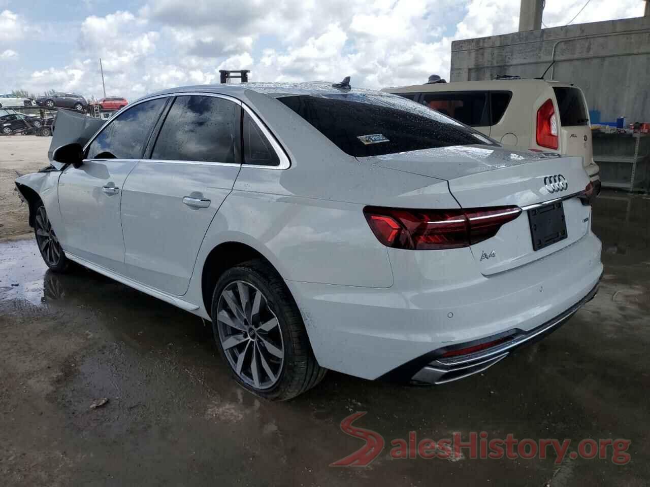 WAUABAF49NN004733 2022 AUDI A4