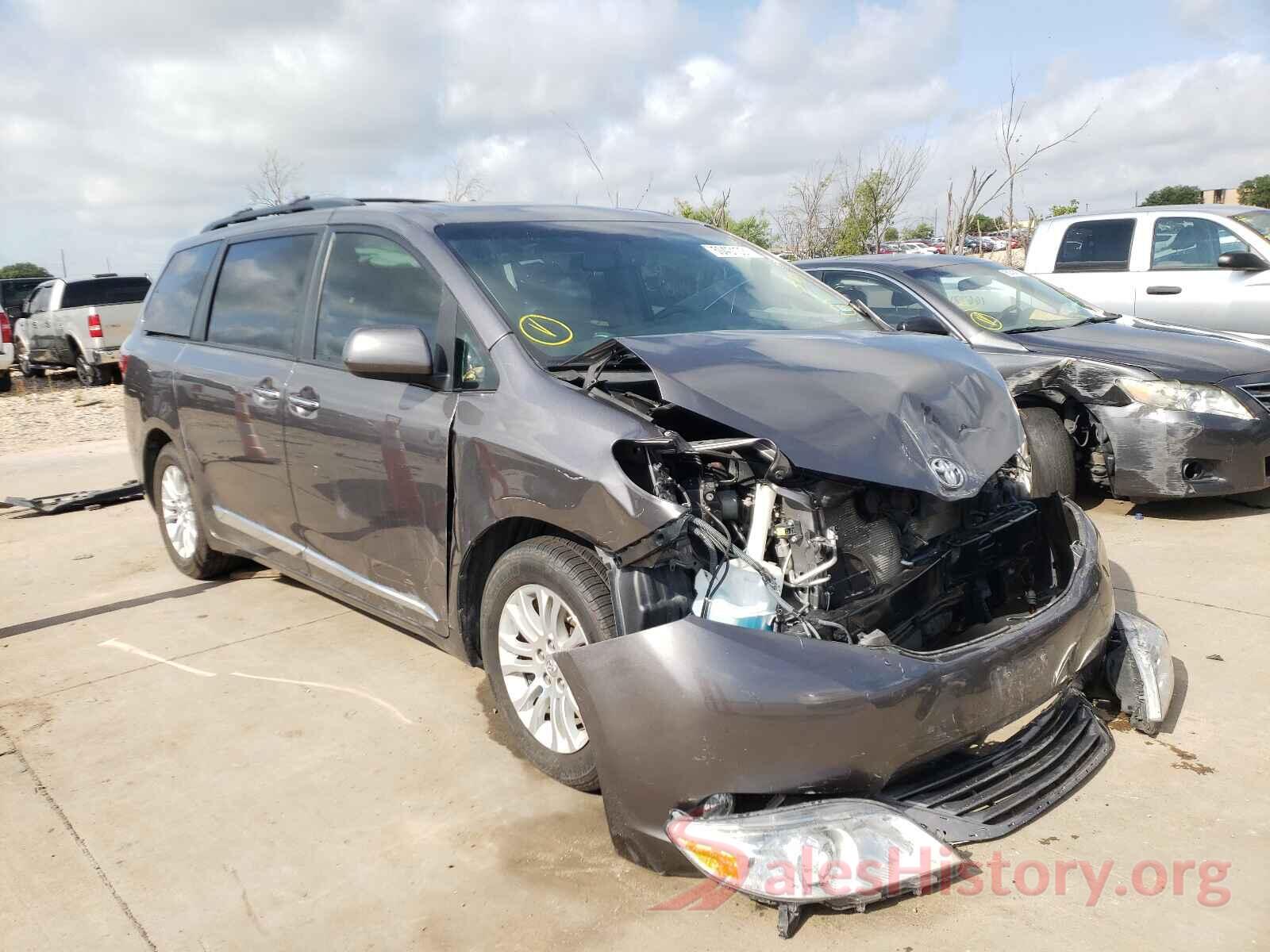 5TDYZ3DCXHS767541 2017 TOYOTA SIENNA