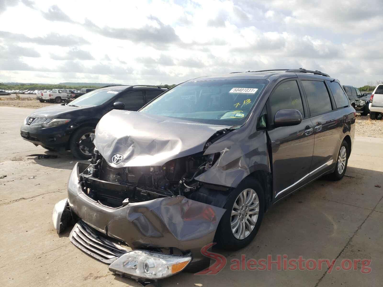 5TDYZ3DCXHS767541 2017 TOYOTA SIENNA