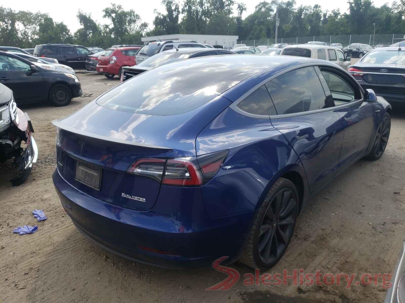 5YJ3E1EC1LF603097 2020 TESLA MODEL 3