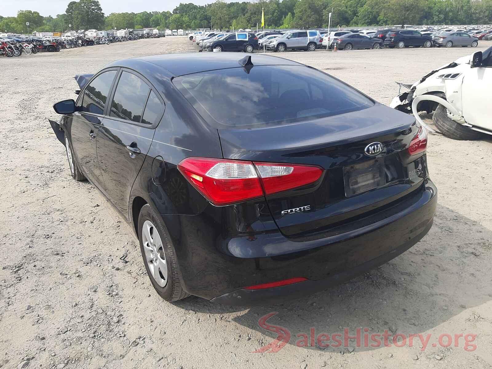 KNAFK4A67G5606498 2016 KIA FORTE