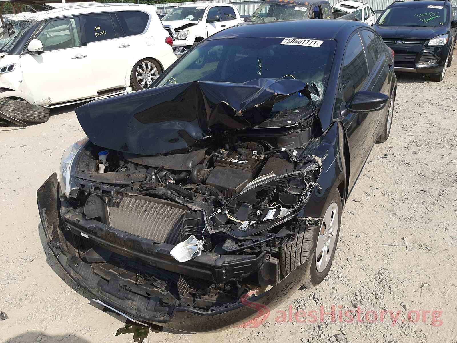 KNAFK4A67G5606498 2016 KIA FORTE