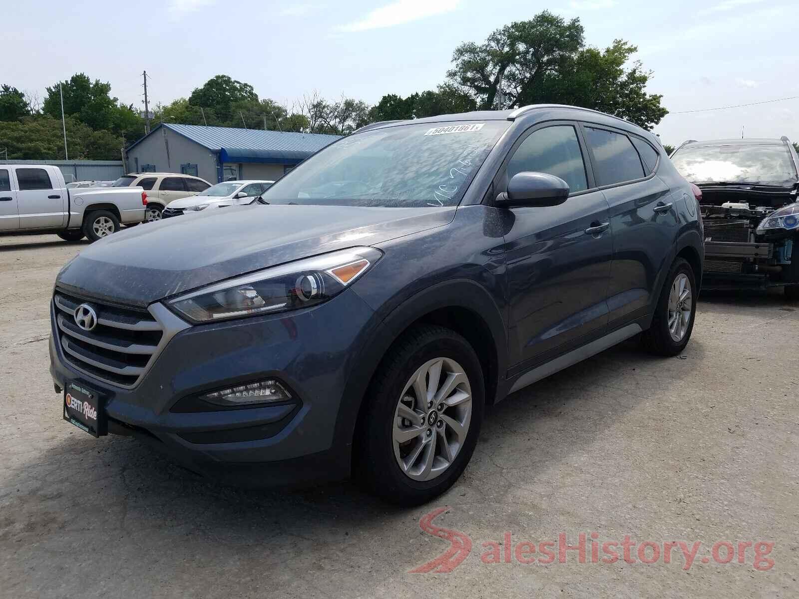 KM8J3CA49JU747407 2018 HYUNDAI TUCSON