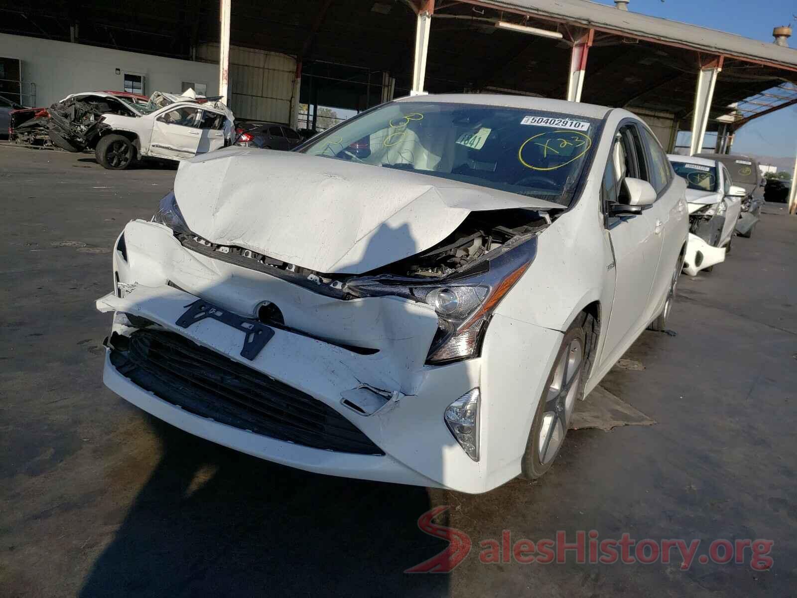 JTDKARFU2G3012826 2016 TOYOTA PRIUS