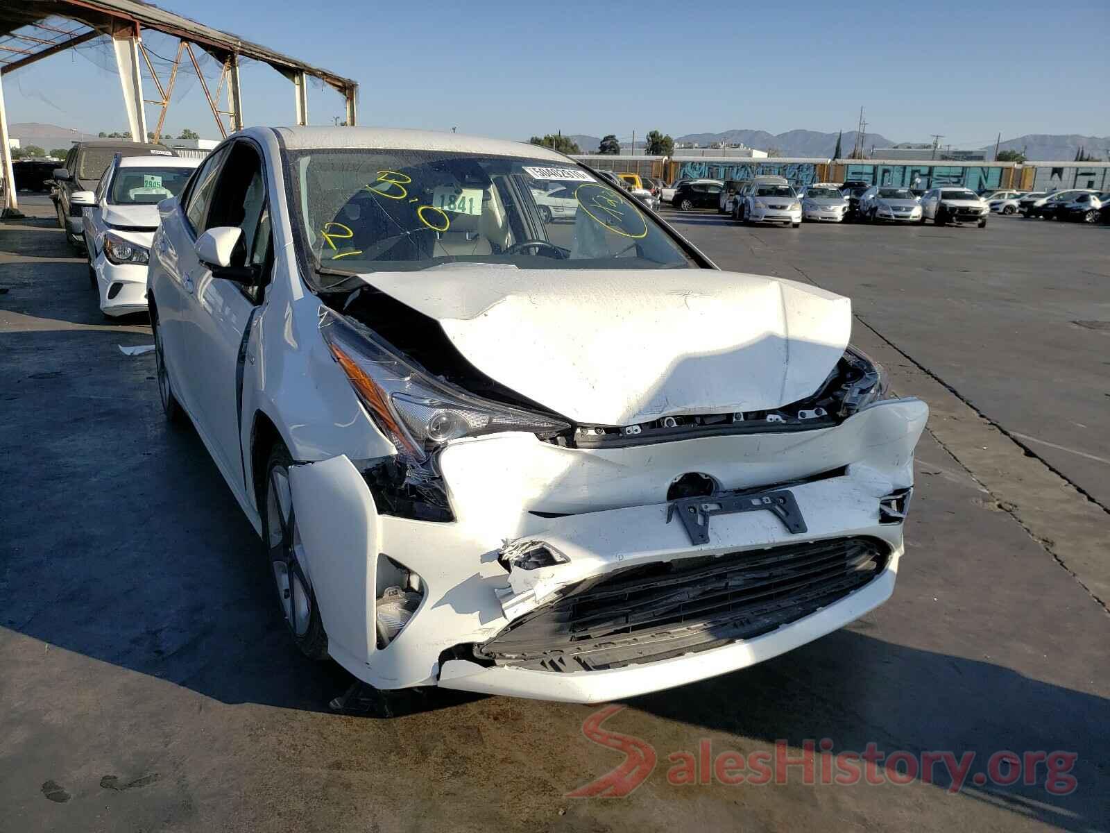 JTDKARFU2G3012826 2016 TOYOTA PRIUS