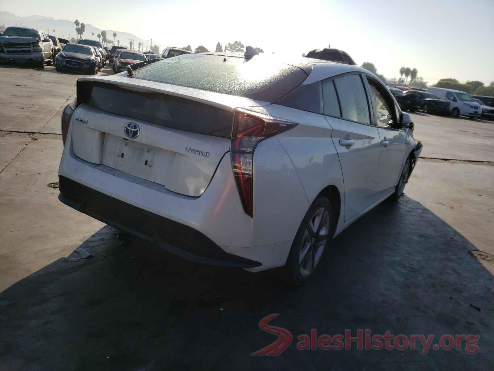 JTDKARFU2G3012826 2016 TOYOTA PRIUS