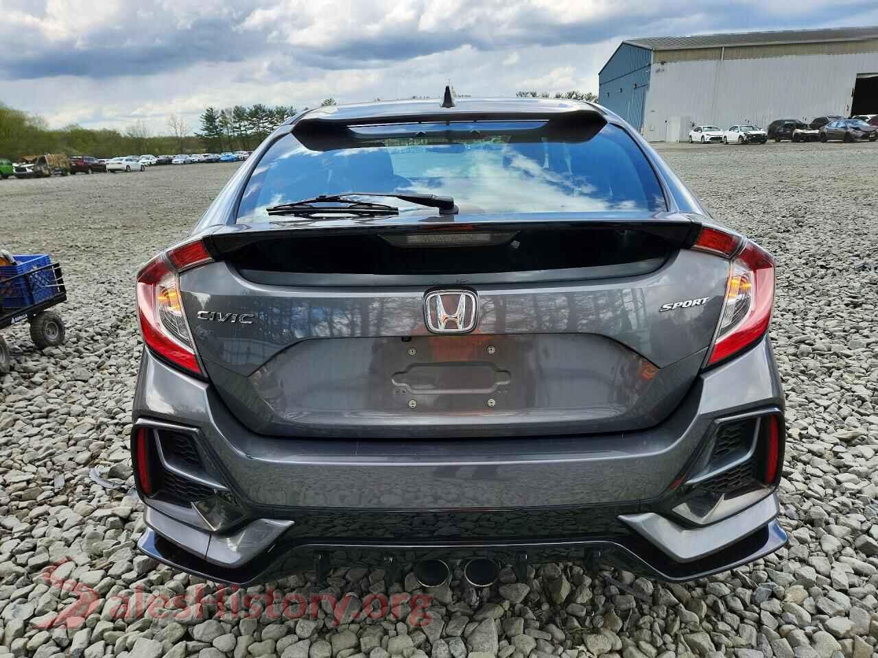 2021 HONDA CIVIC VIN SHHFK7H46MU411106, left side view