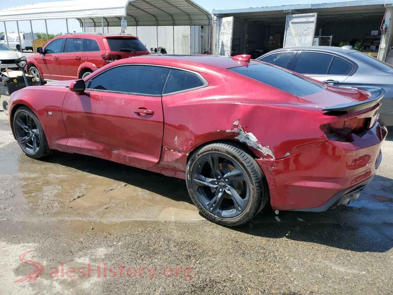 2021 CHEVROLET CAMARO VIN 1G1FB1RS7M0138289, front view