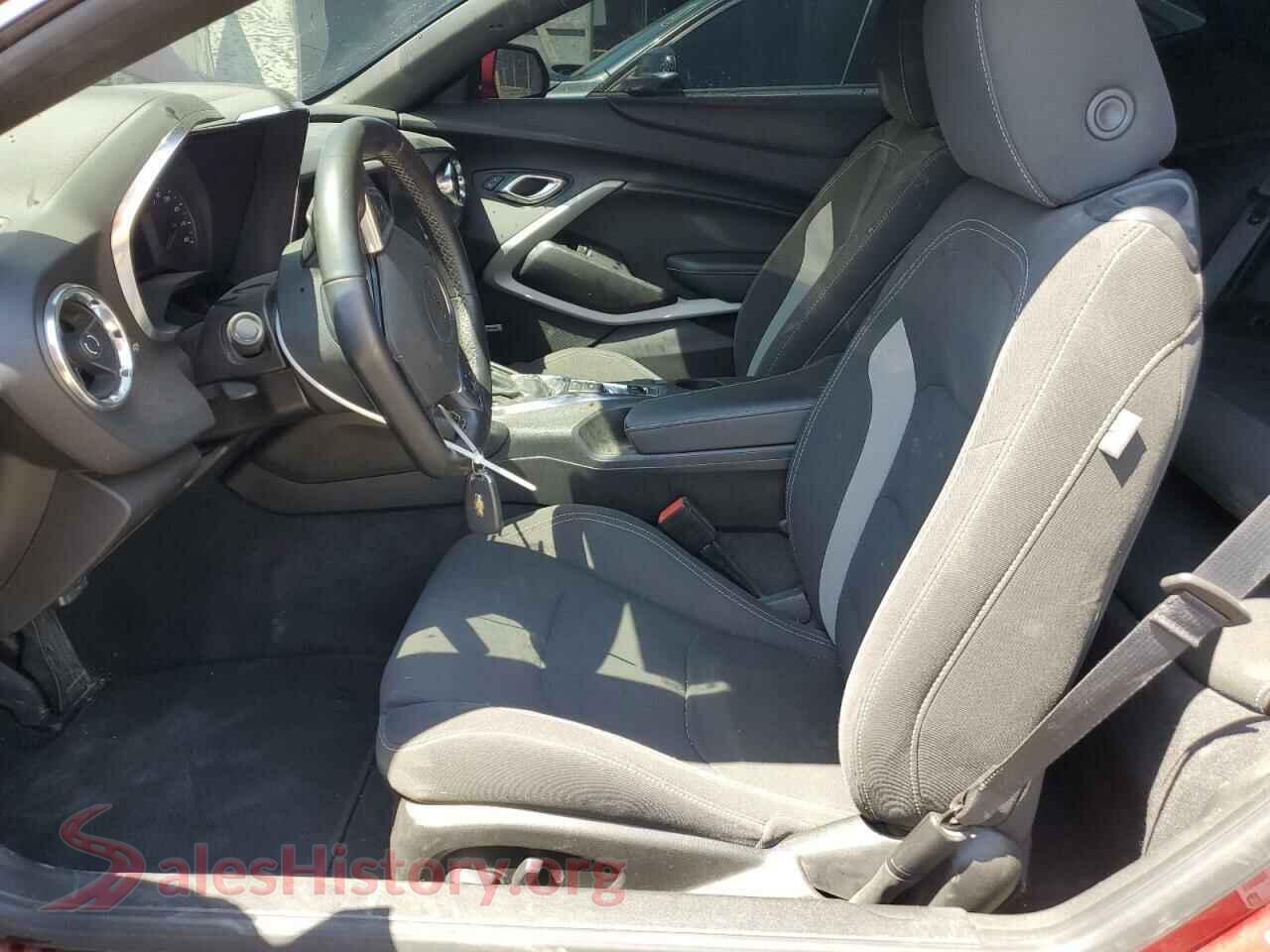 2021 CHEVROLET CAMARO VIN 1G1FB1RS7M0138289, engine bay
