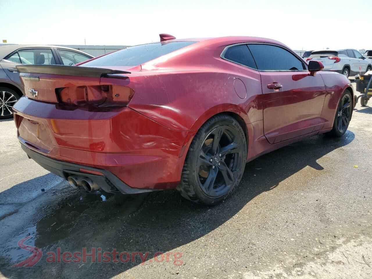 2021 CHEVROLET CAMARO VIN 1G1FB1RS7M0138289, right side view