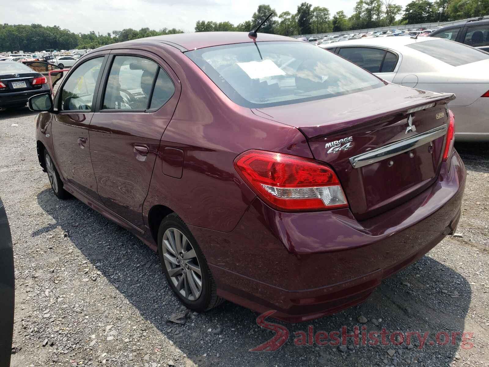 ML32F4FJ7LHF03163 2020 MITSUBISHI MIRAGE