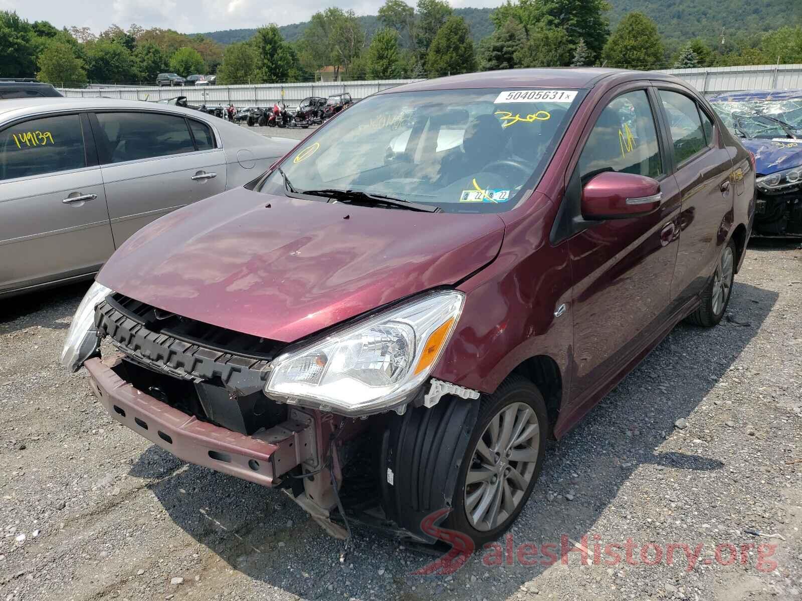 ML32F4FJ7LHF03163 2020 MITSUBISHI MIRAGE