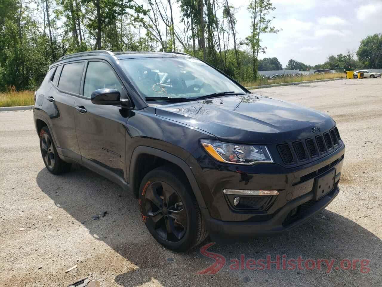 3C4NJDBB5LT245831 2020 JEEP COMPASS