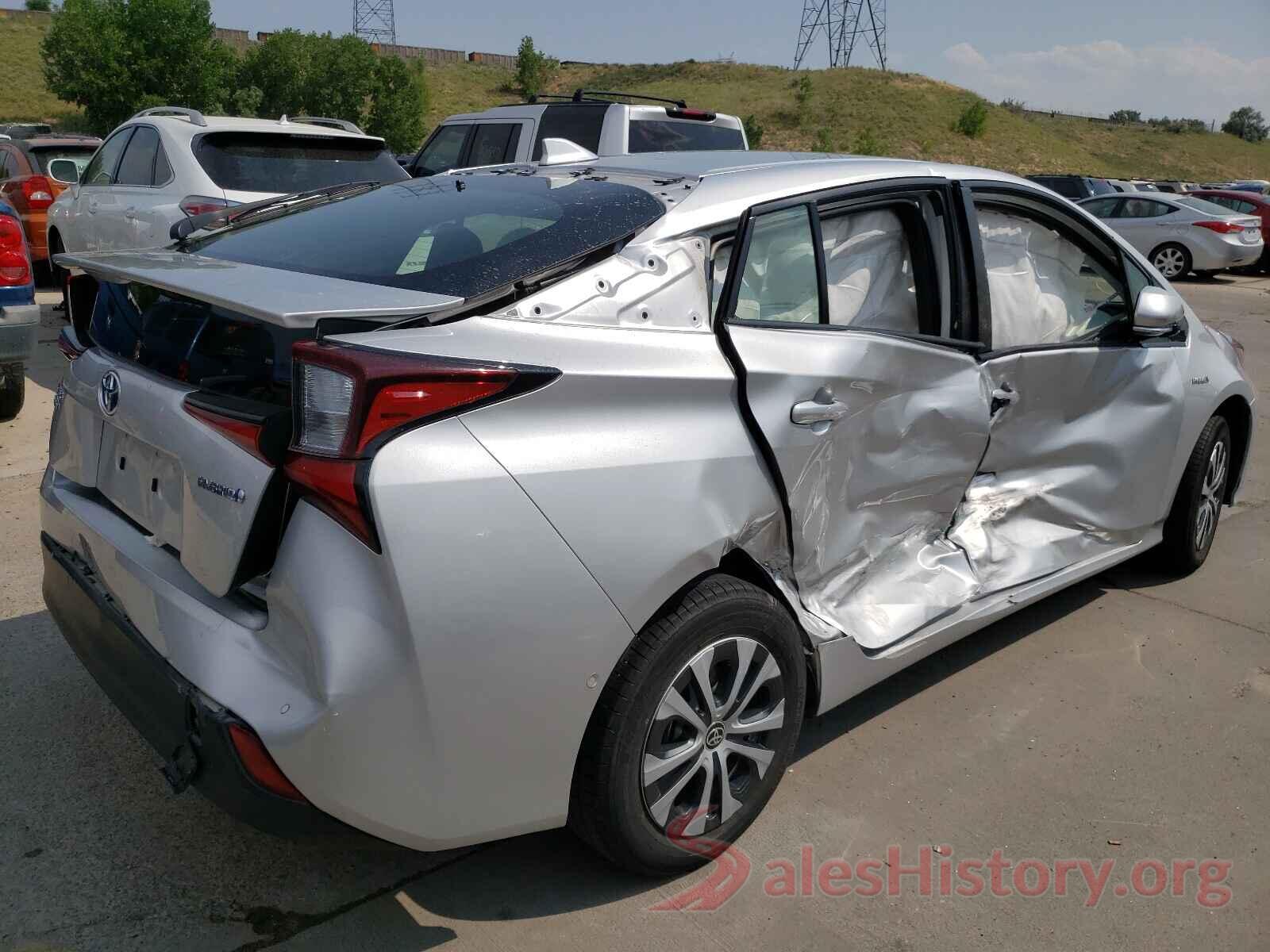 JTDL9RFU8K3007748 2019 TOYOTA PRIUS