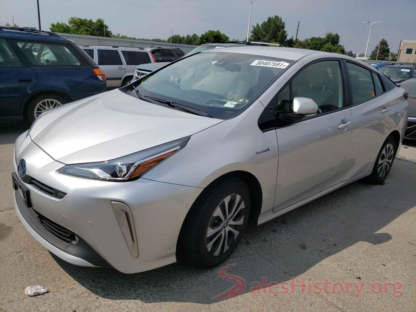 JTDL9RFU8K3007748 2019 TOYOTA PRIUS