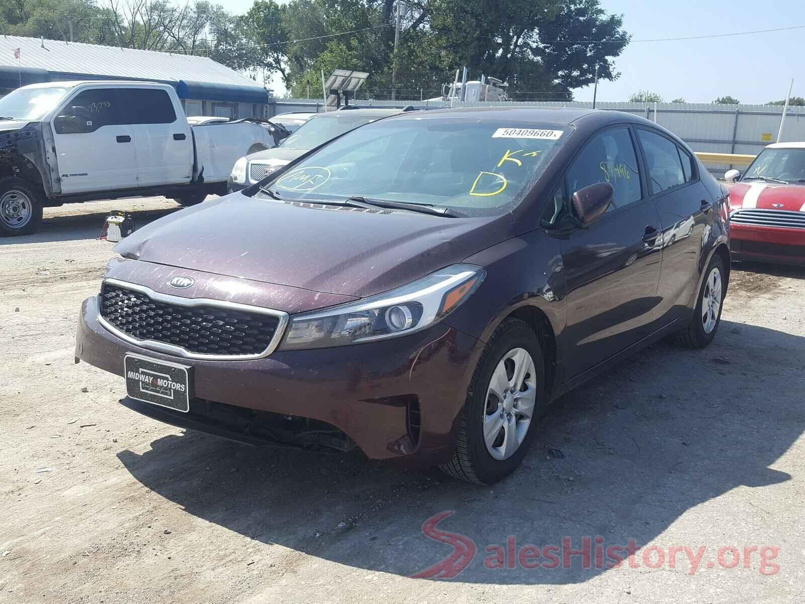 3KPFK4A70HE161457 2017 KIA FORTE