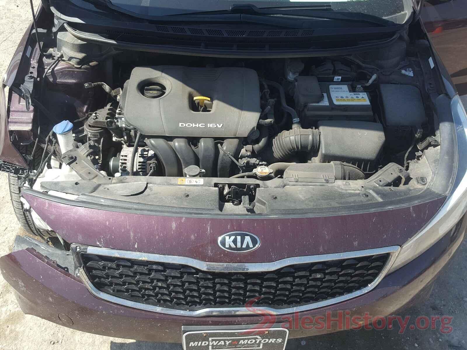 3KPFK4A70HE161457 2017 KIA FORTE