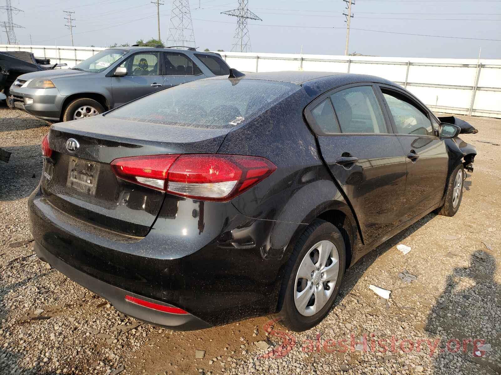 3KPFK4A73JE210270 2018 KIA FORTE