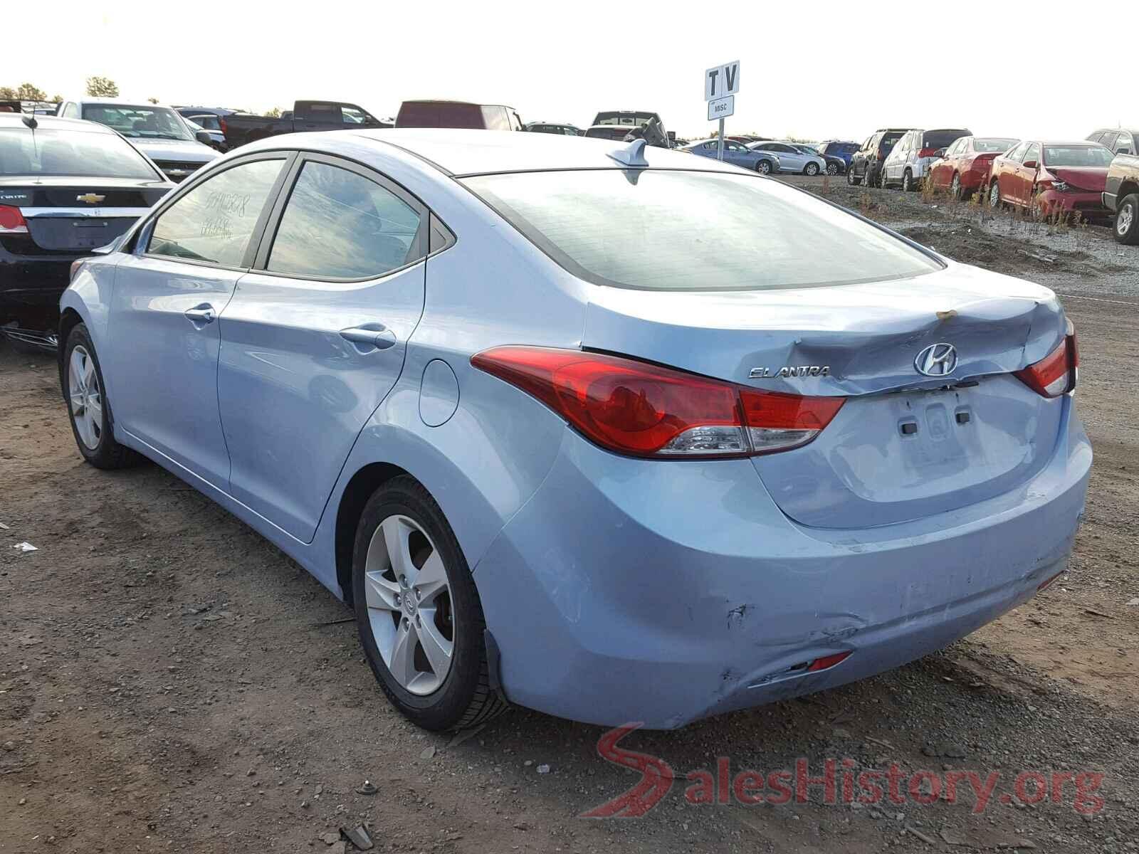 KMHDH4AEXDU733050 2013 HYUNDAI ELANTRA