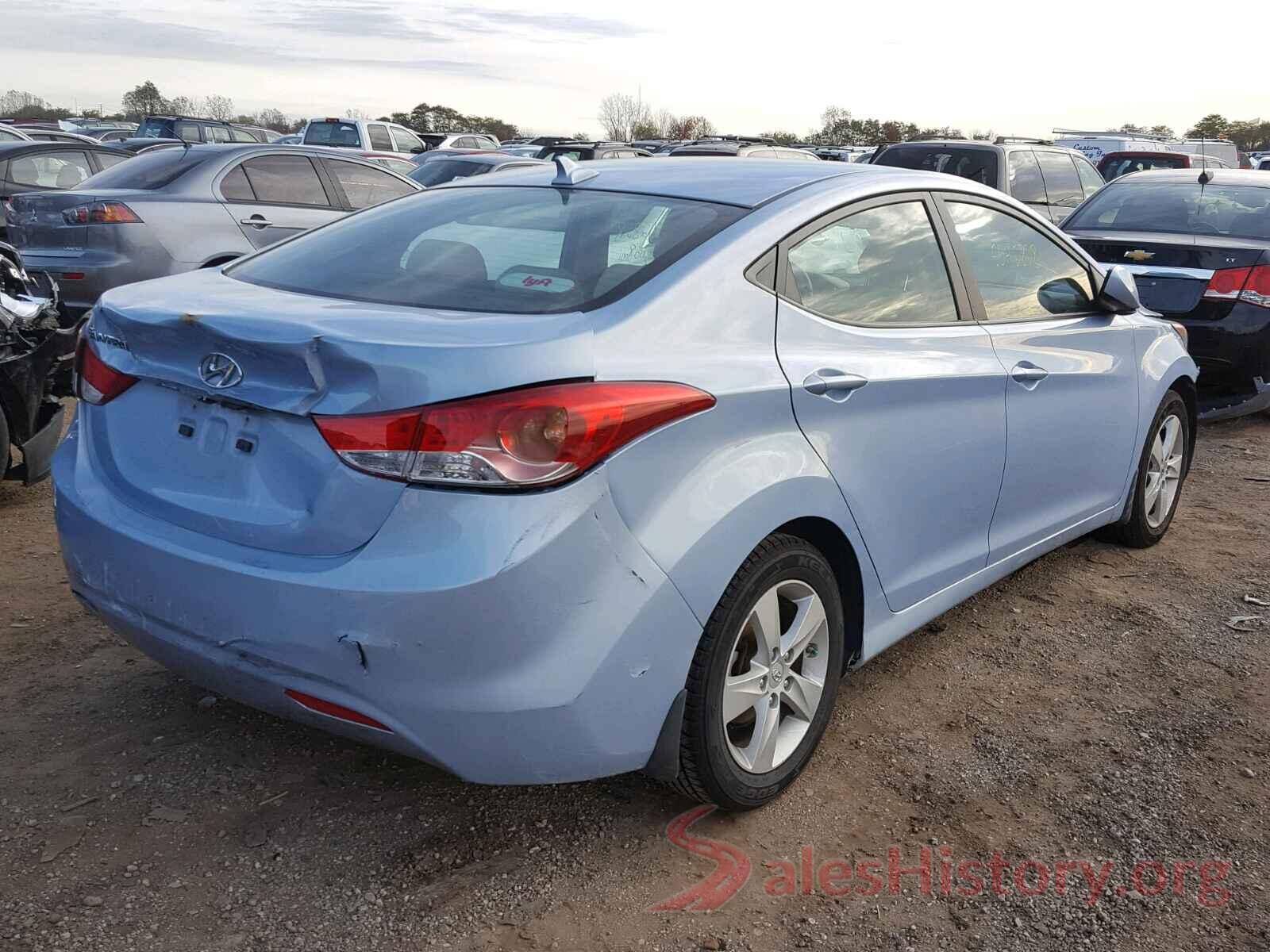 KMHDH4AEXDU733050 2013 HYUNDAI ELANTRA