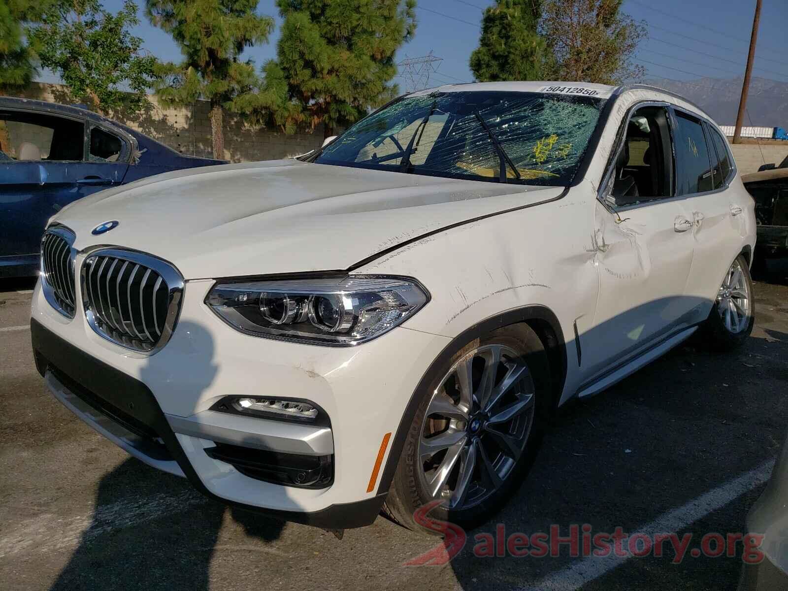 5UXTR7C5XKLE96348 2019 BMW X3