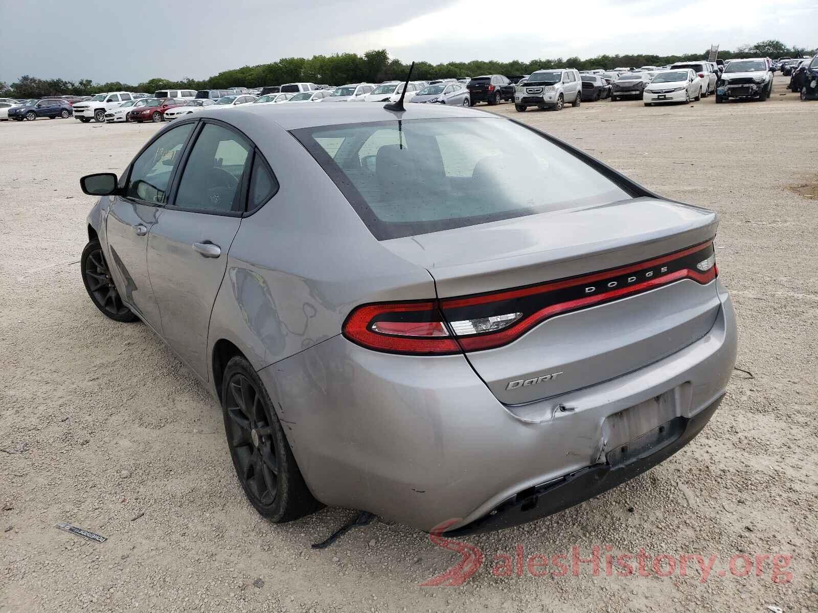 1C3CDFAA9GD584997 2016 DODGE DART