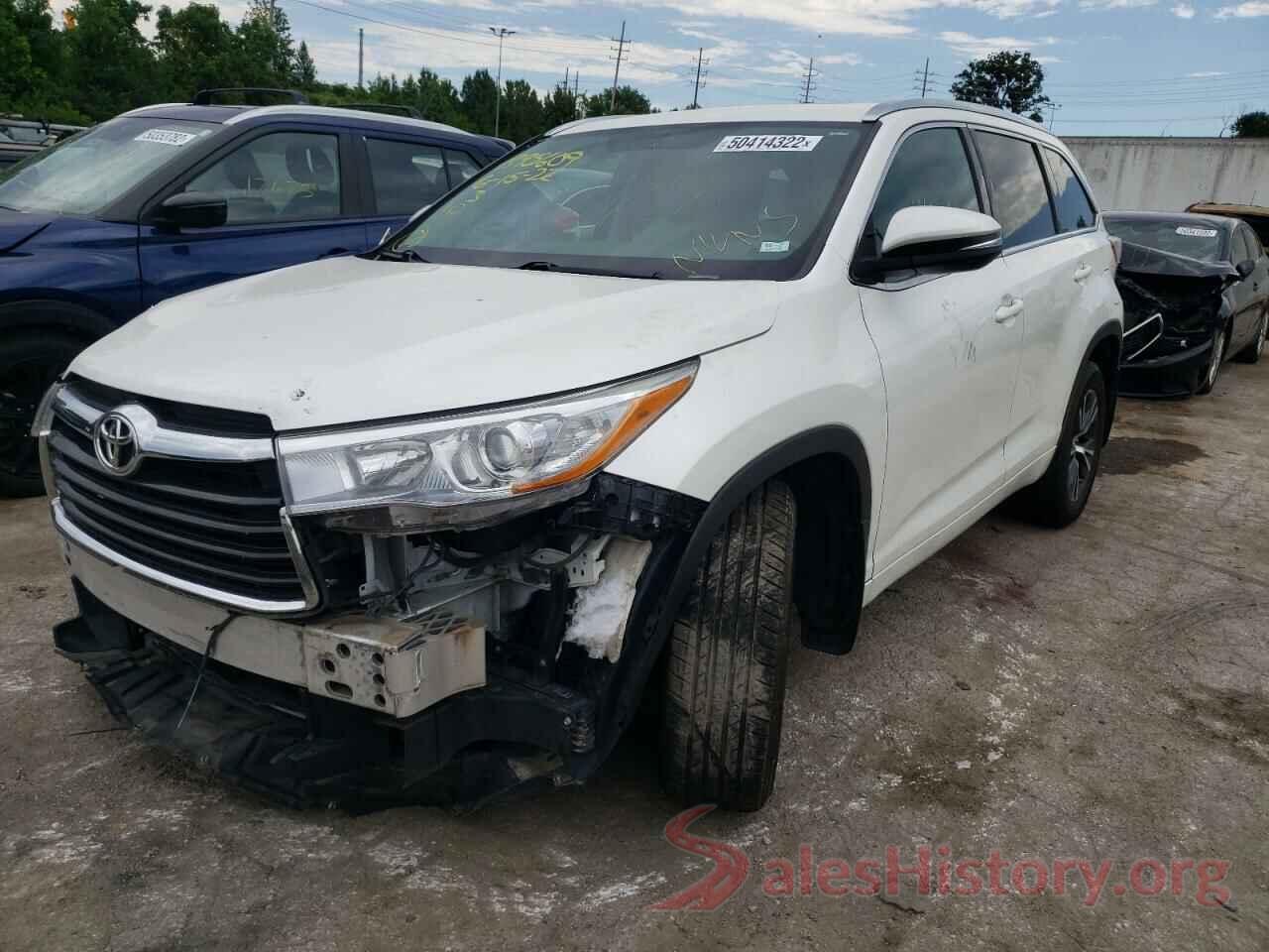 5TDJKRFH3GS349757 2016 TOYOTA HIGHLANDER