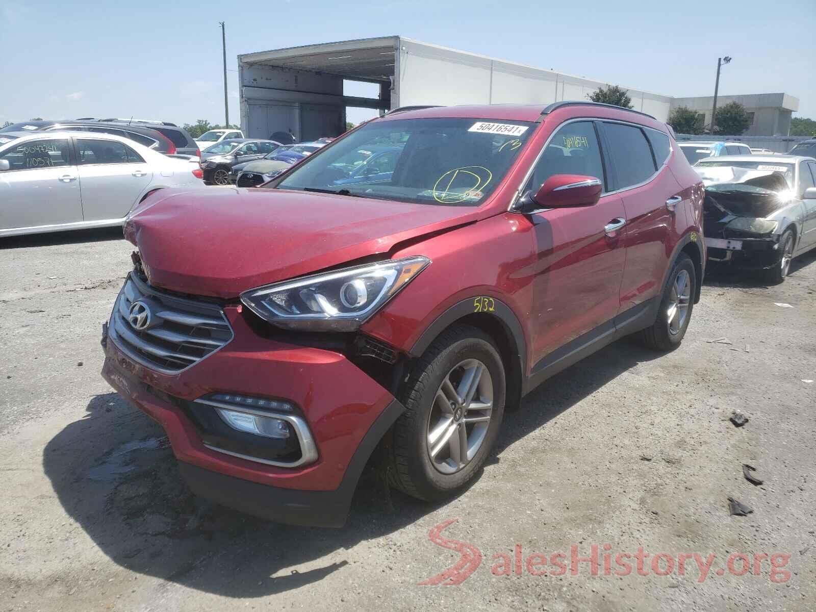 5XYZUDLB7JG536097 2018 HYUNDAI SANTA FE