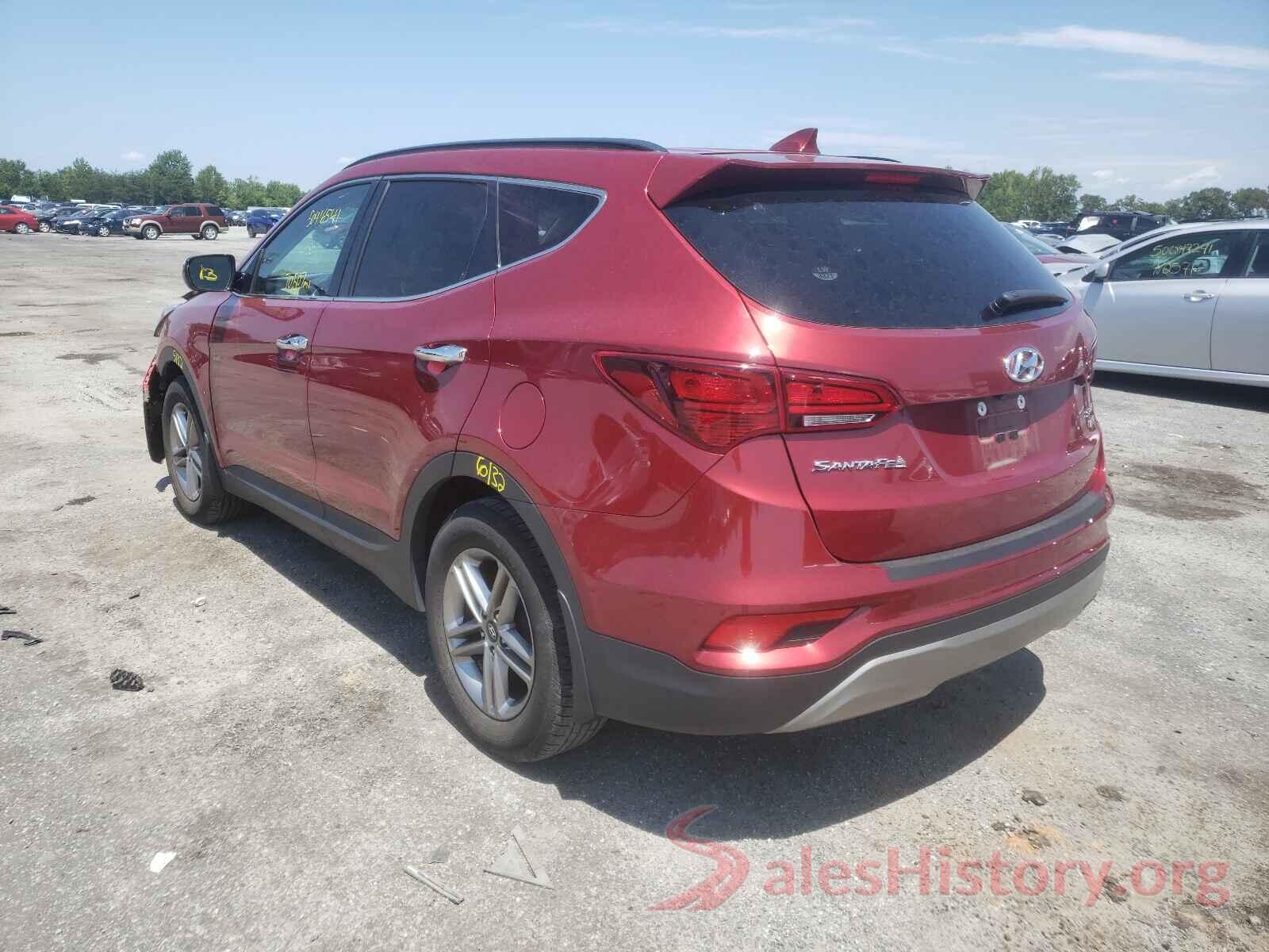 5XYZUDLB7JG536097 2018 HYUNDAI SANTA FE