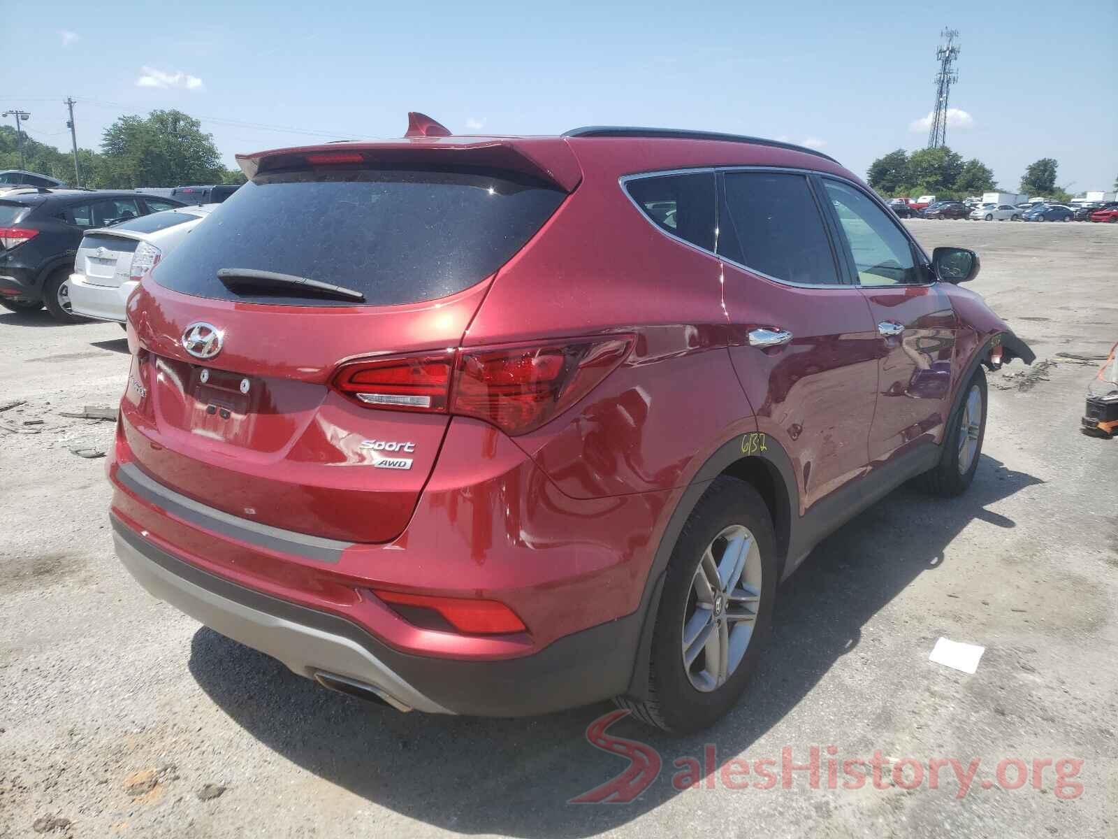 5XYZUDLB7JG536097 2018 HYUNDAI SANTA FE