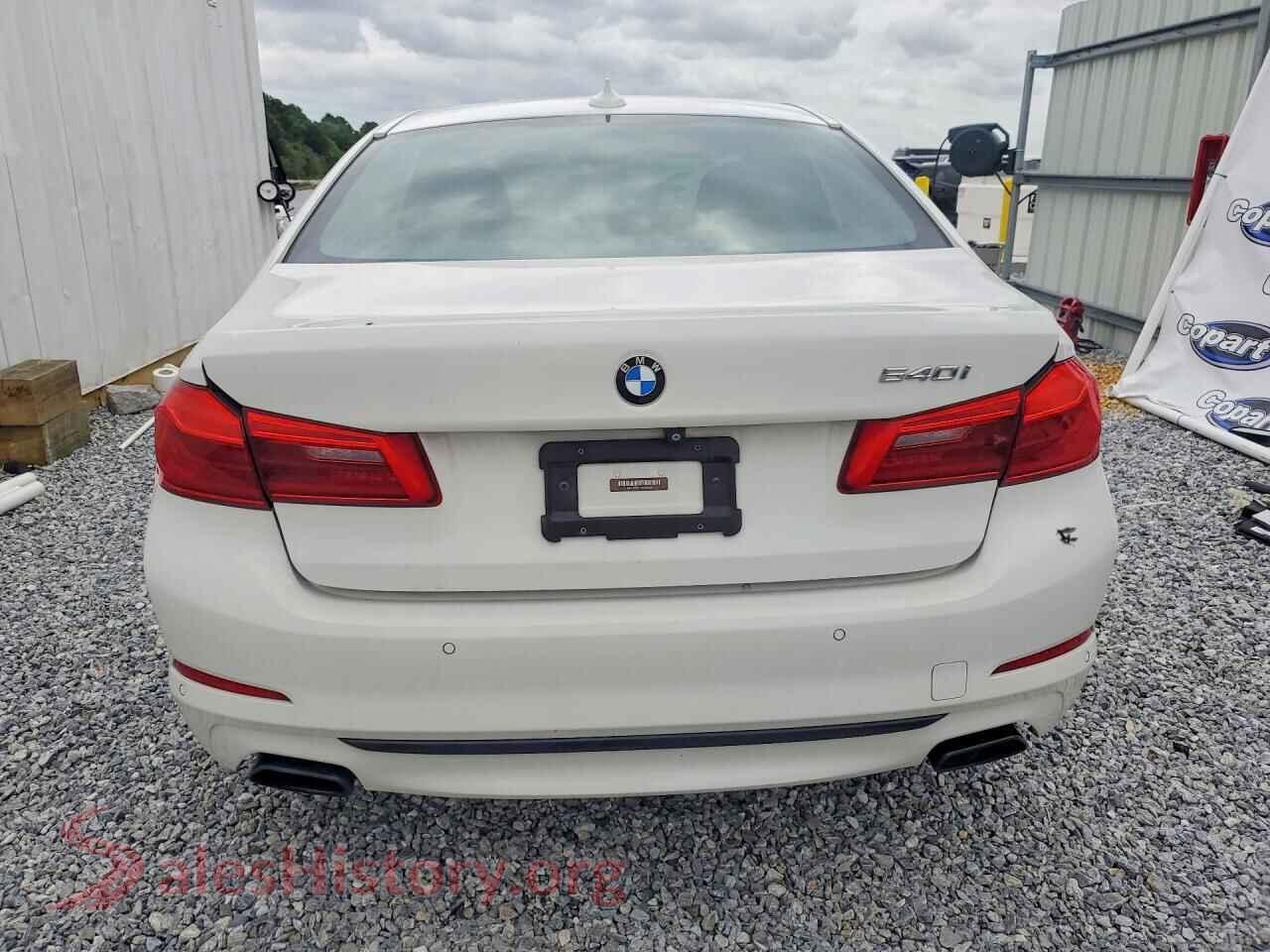 2018 BMW 5 SERIES VIN WBAJE5C51JWA94639, left side view