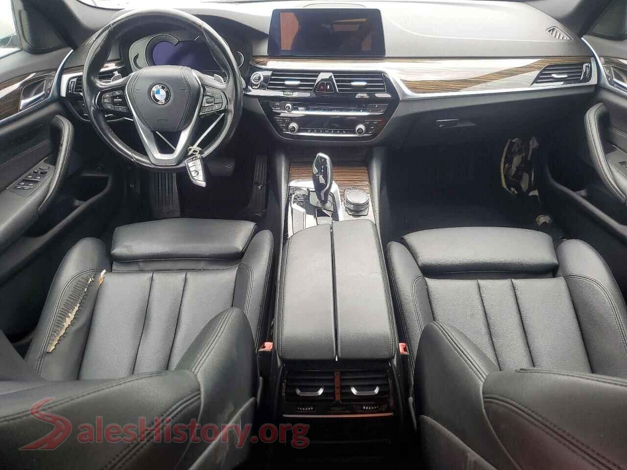 2018 BMW 5 SERIES VIN WBAJE5C51JWA94639, interior dashboard