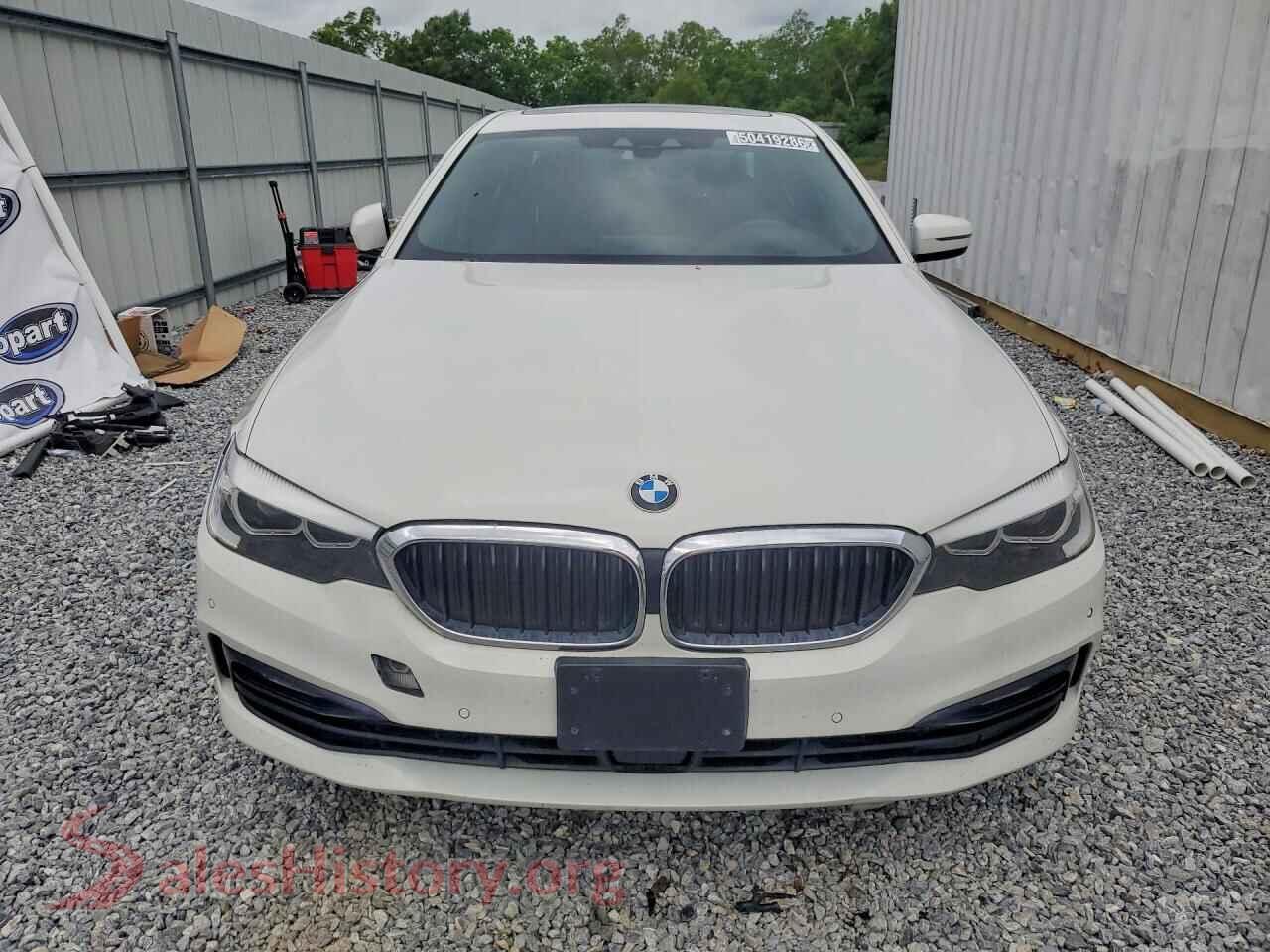 2018 BMW 5 SERIES VIN WBAJE5C51JWA94639, rear view