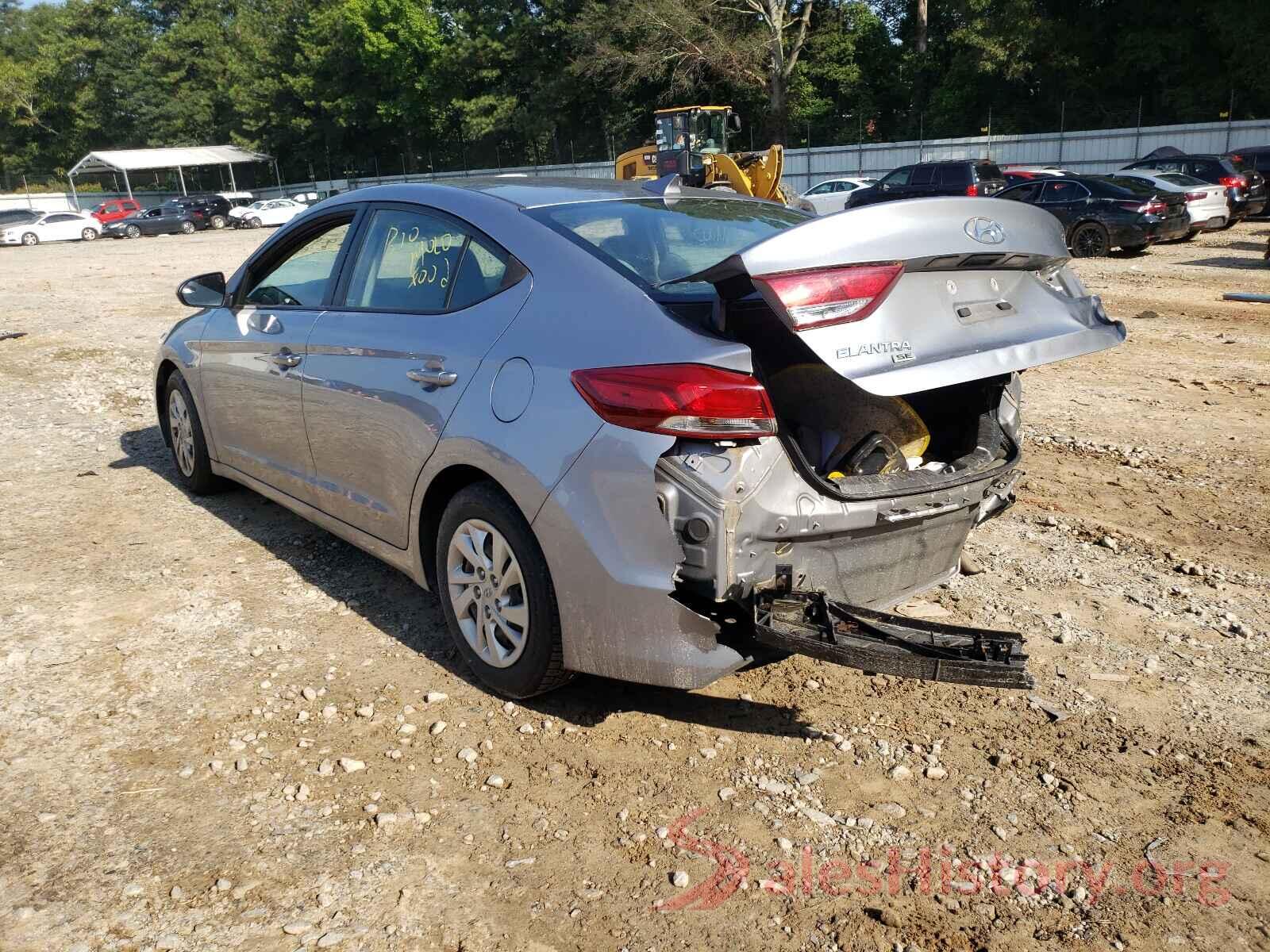 5NPD74LF8HH212809 2017 HYUNDAI ELANTRA