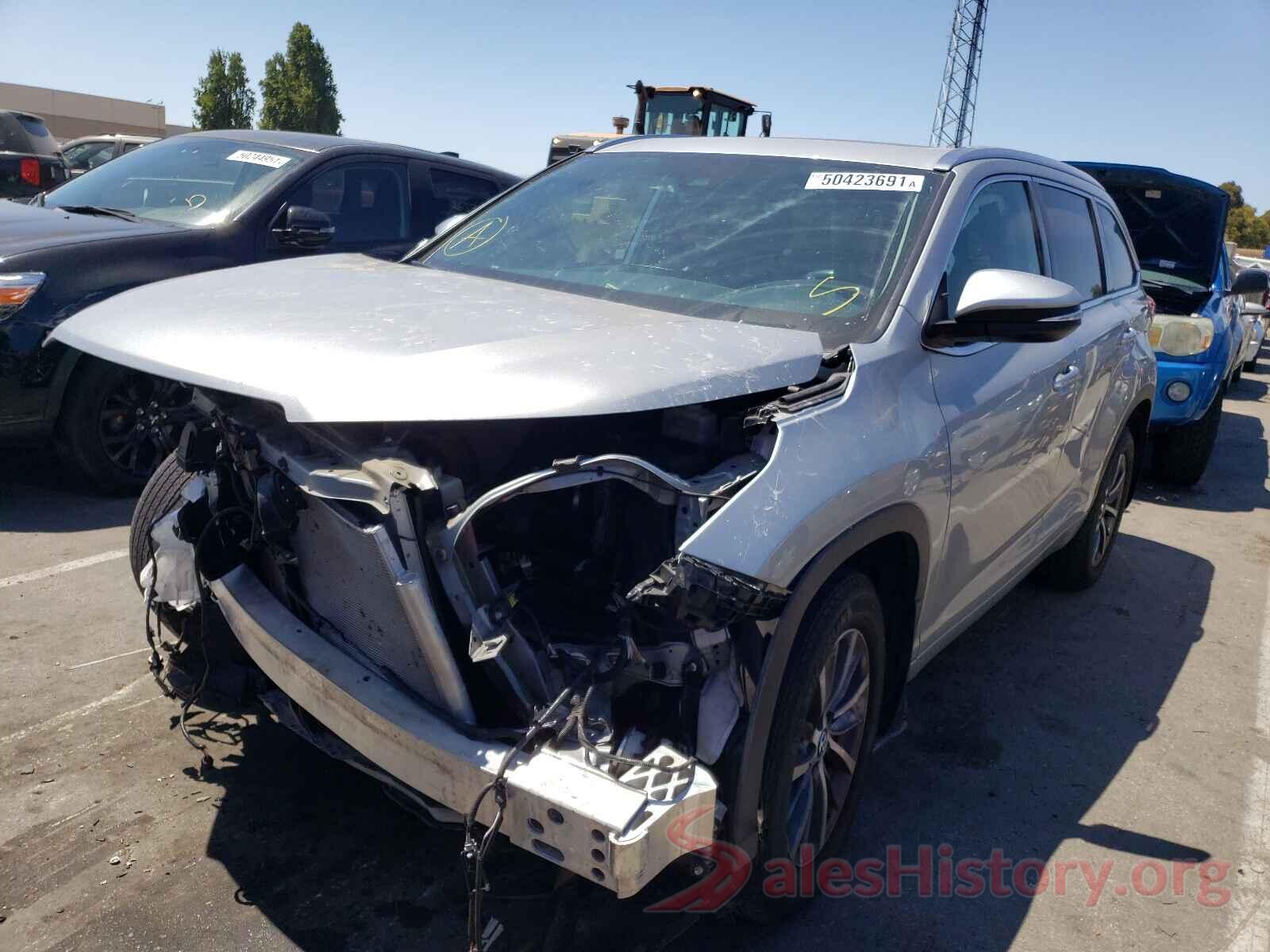 5TDJZRFH7JS537507 2018 TOYOTA HIGHLANDER