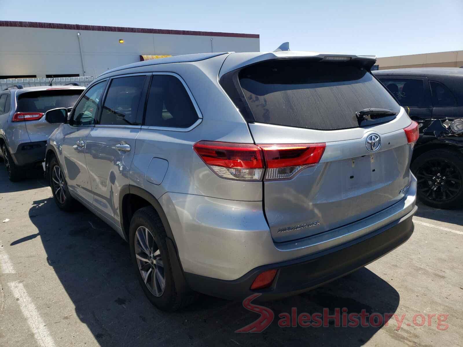 5TDJZRFH7JS537507 2018 TOYOTA HIGHLANDER