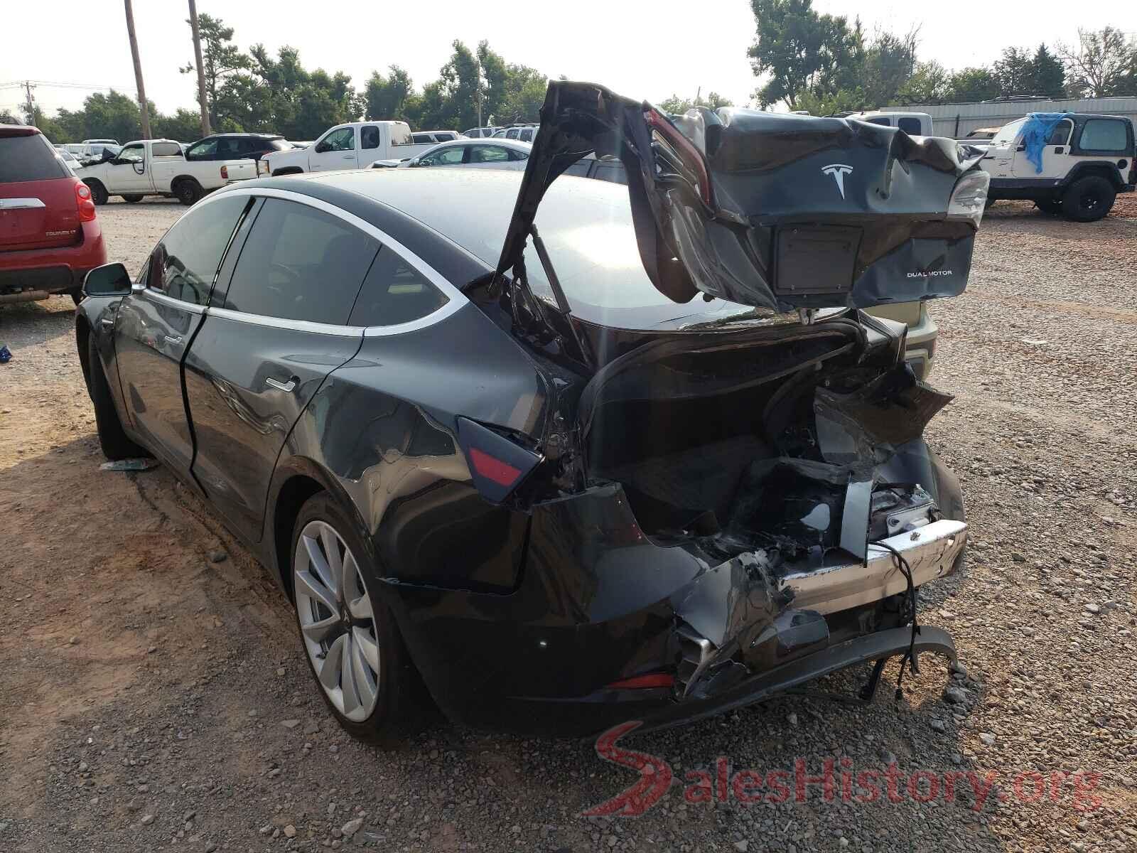 5YJ3E1EB7KF213658 2019 TESLA MODEL 3