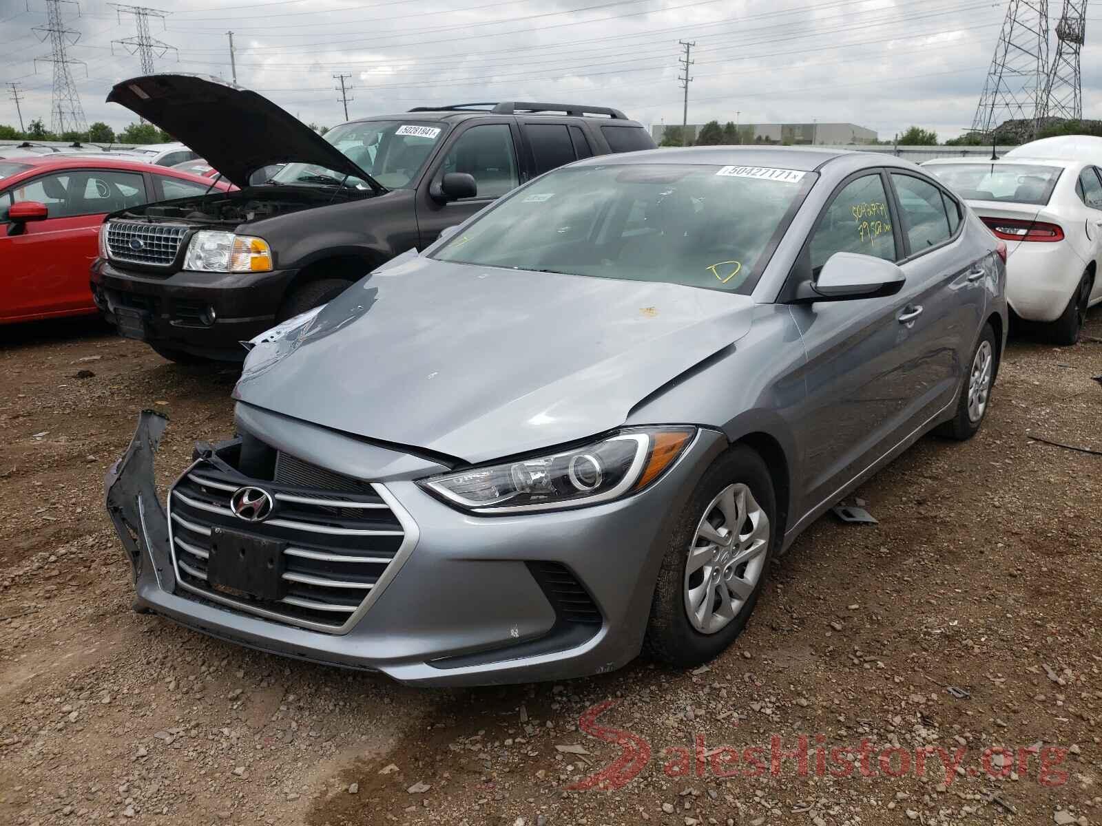 5NPD74LFXHH196161 2017 HYUNDAI ELANTRA