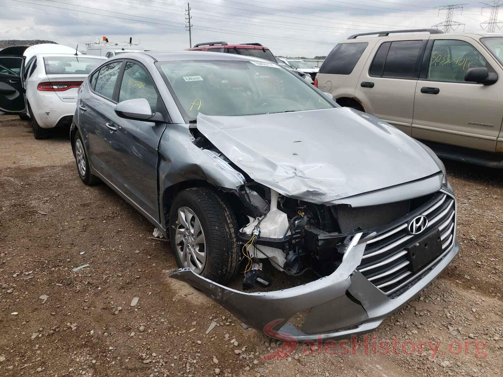 5NPD74LFXHH196161 2017 HYUNDAI ELANTRA