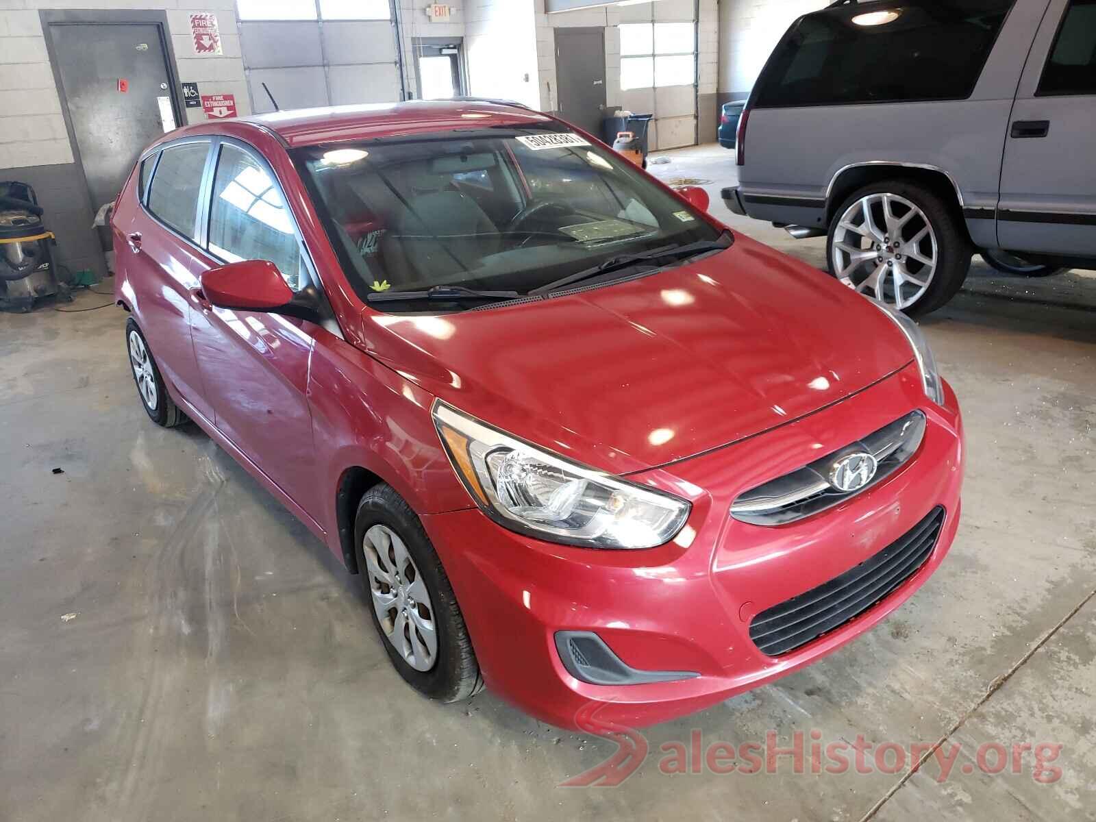 KMHCT5AE5GU256385 2016 HYUNDAI ACCENT