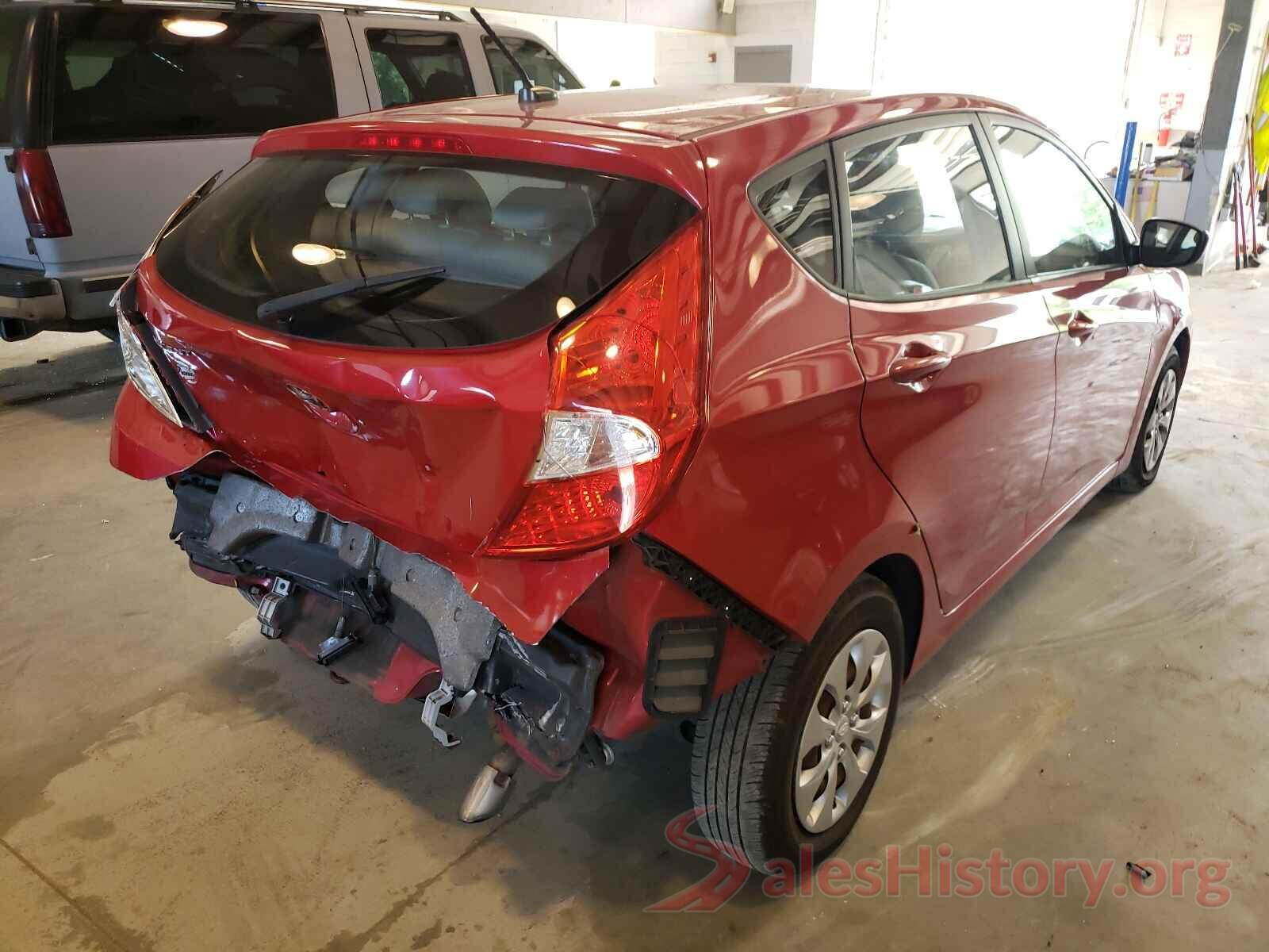 KMHCT5AE5GU256385 2016 HYUNDAI ACCENT