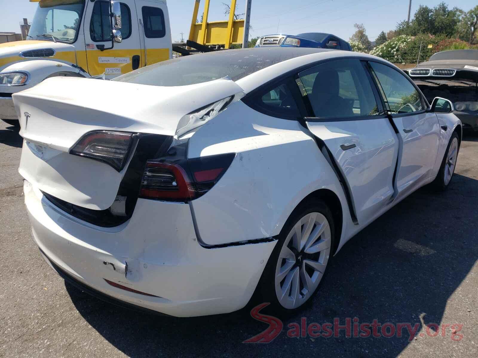 5YJ3E1EA5MF937245 2021 TESLA MODEL 3