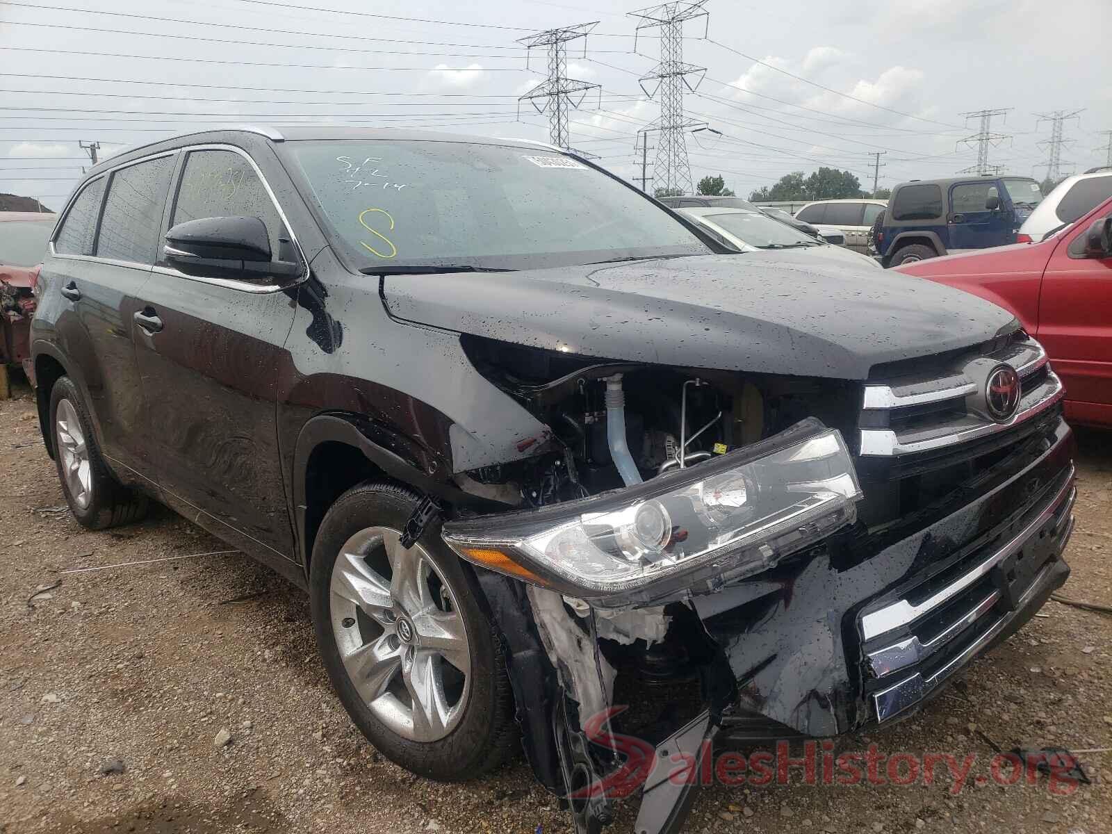 5TDDZRFH1JS892556 2018 TOYOTA HIGHLANDER