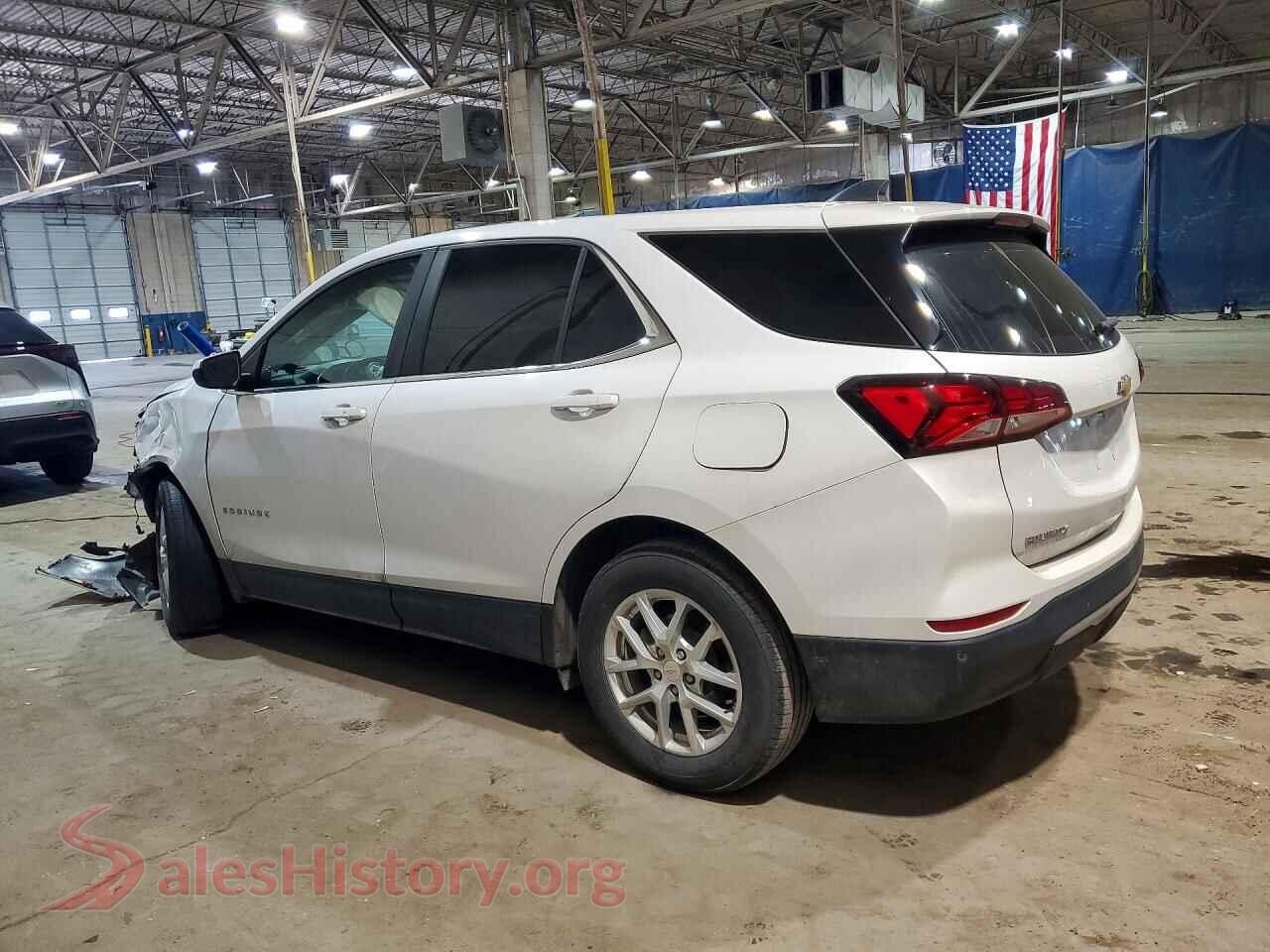 2022 CHEVROLET EQUINOX VIN 3GNAXKEV6NL157307, front view
