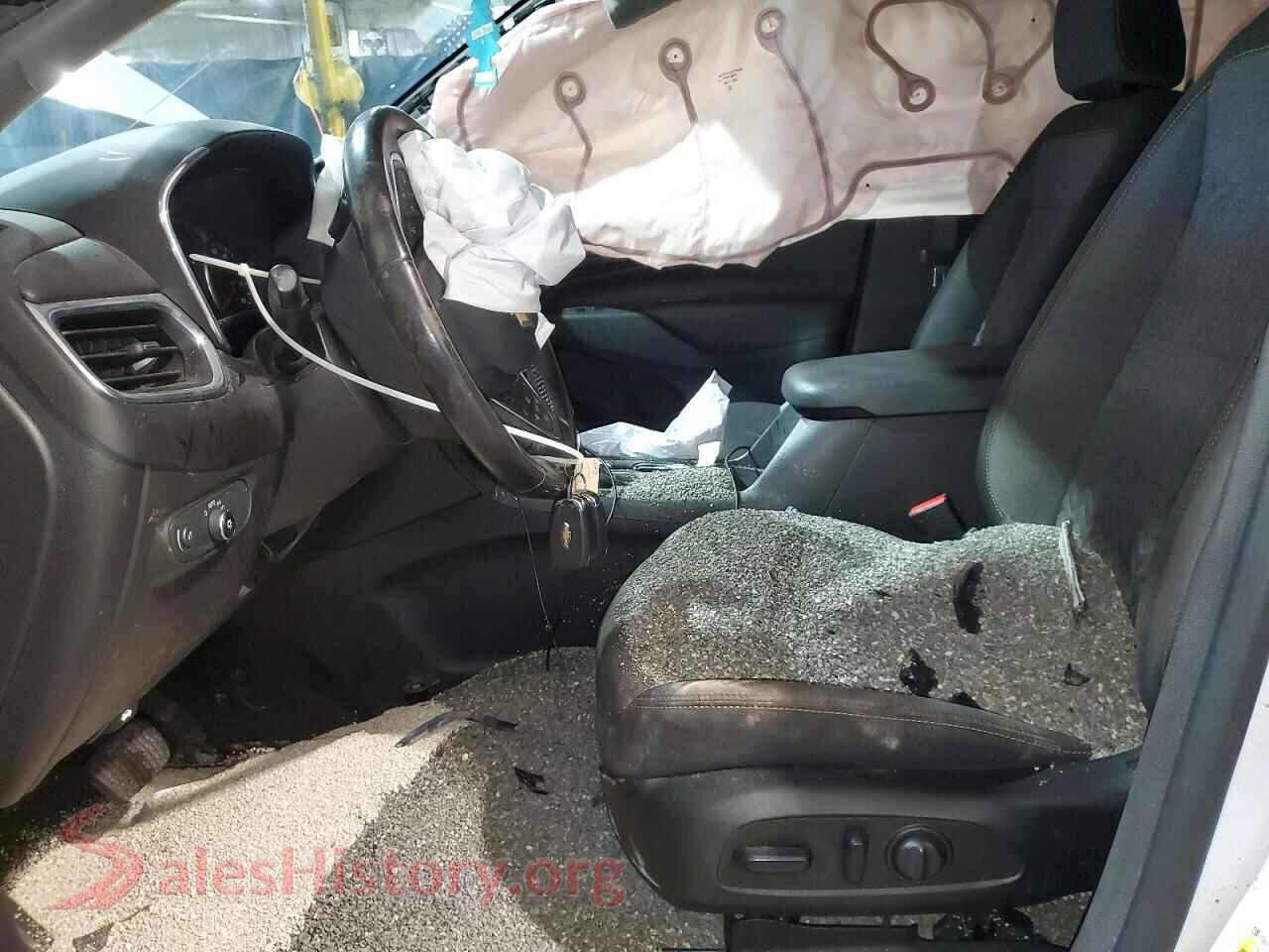 2022 CHEVROLET EQUINOX VIN 3GNAXKEV6NL157307, engine bay